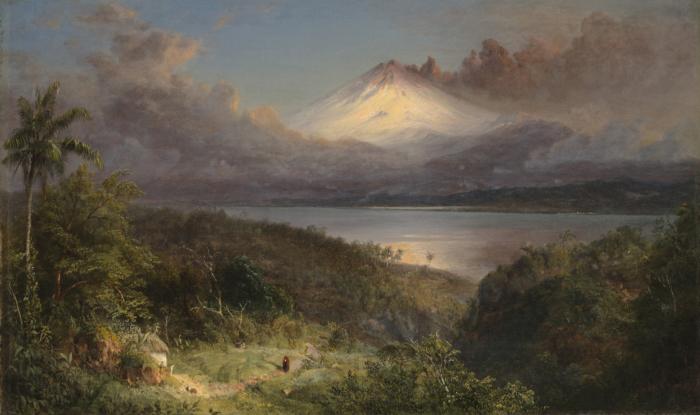 Frederic Edwin Church View of Cotopaxi Norge oil painting art